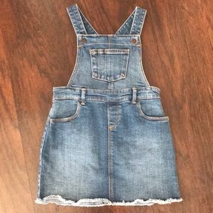 Jean Overall Skirt